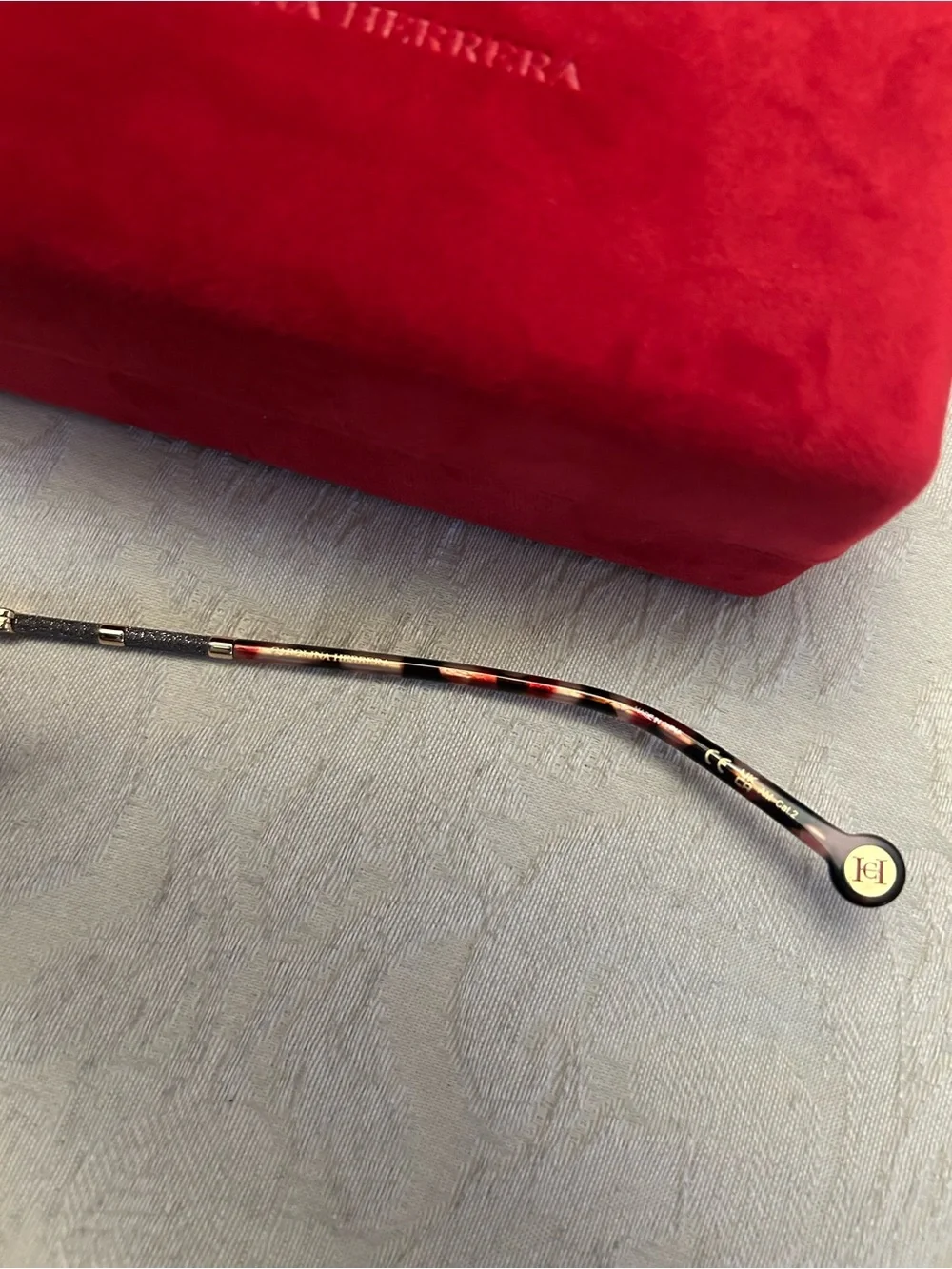 Carolina Herrera HER0189 Sunglasses 0T1W-QR - PLUM GOLD - Brown Sh Violet